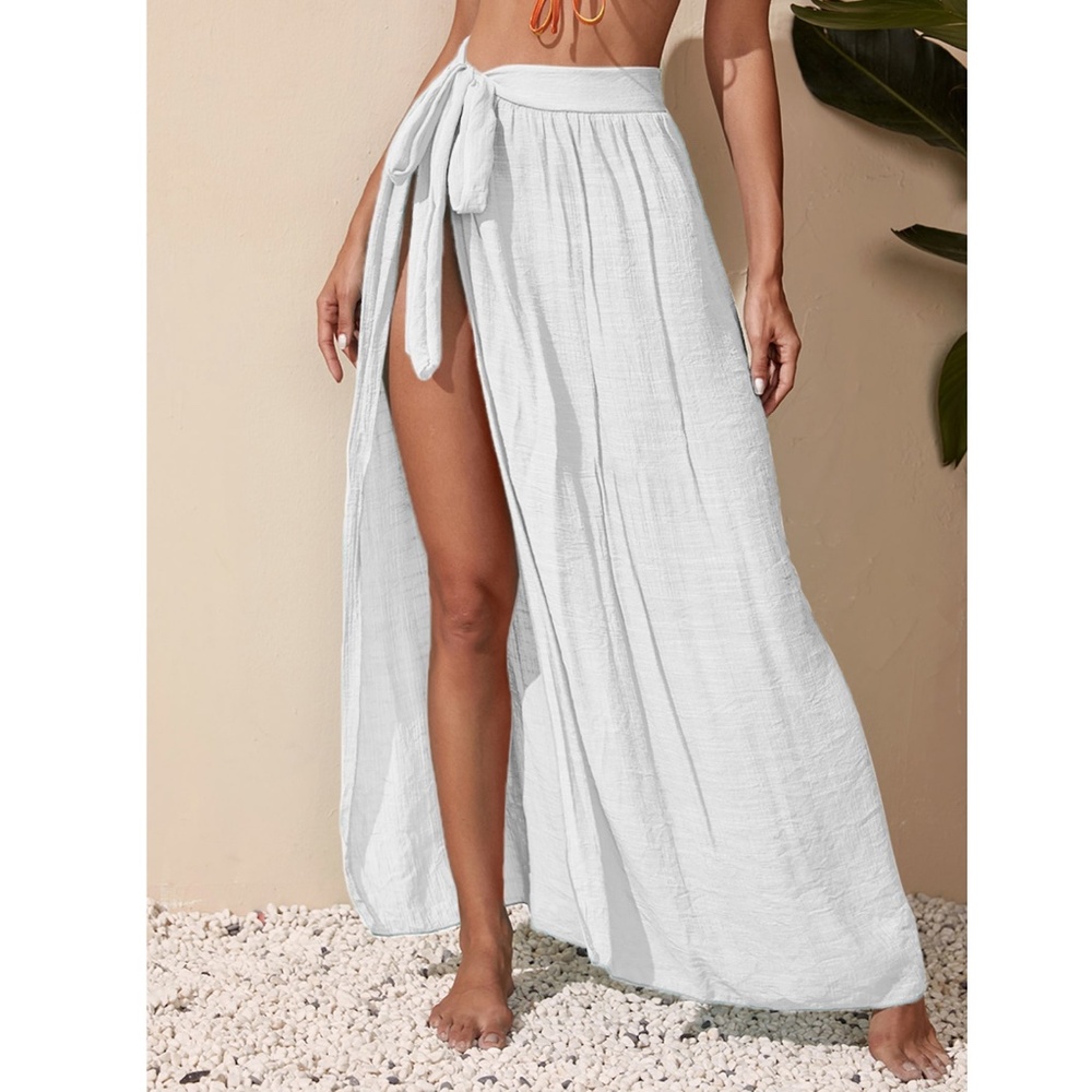 Brand New, Never worn White Sarong Skirt